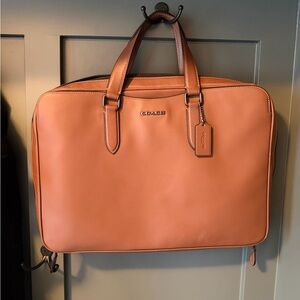 Coach Brown Leather Briefcase